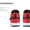 image:imageDREAM PAIRS Boys Girls High Top Sneaker LilLegends Skyhigh Basketball ShoesRedBlueBlack