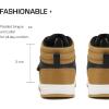 image:imageDREAM PAIRS Boys Girls High Top Sneaker LilLegends Skyhigh Basketball ShoesYellowWhiteBlack