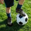 image:imageDREAM PAIRS Boys Girls Indoor Soccer Shoes High Top Football Turf Futsal Shoes for LittleBig KidBlackNeon Green