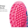 image:imageDREAM PAIRS Boys Girls Indoor Soccer Shoes High Top Football Turf Futsal Shoes for LittleBig KidHot Pink