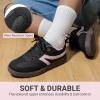 image:imageDREAM PAIRS Boys Girls Indoor Soccer Shoes Kids Youth Child Baseball Tennis Casual Sneakers Dress ShoesBlackPink