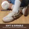 image:imageDREAM PAIRS Boys Girls Indoor Soccer Shoes Kids Youth Child Baseball Tennis Casual Sneakers Dress ShoesKhaki