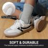 image:imageDREAM PAIRS Boys Girls Indoor Soccer Shoes Kids Youth Child Baseball Tennis Casual Sneakers Dress ShoesWhite