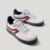 image:imageDREAM PAIRS Boys Girls Indoor Soccer Shoes Kids Youth Child Baseball Tennis Casual Sneakers Dress ShoesWhiteRed