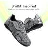 image:imageDREAM PAIRS Boys Girls Indoor Turf Soccer Cleats Lace Up Athletic Youth Futsal Football Casual Shoes for LittleBig KidGrey