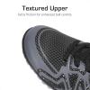 image:imageDREAM PAIRS Boys Girls Indoor Turf Soccer Cleats Lace Up Athletic Youth Futsal Football Shoes for LittleBig KidBlackDark GreyWhite