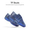 image:imageDREAM PAIRS Boys Girls Indoor Turf Soccer Cleats Lace Up Athletic Youth Futsal Football Shoes for LittleBig KidNavyRoyalWhite