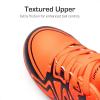 image:imageDREAM PAIRS Boys Girls Indoor Turf Soccer Cleats Lace Up Athletic Youth Futsal Football Shoes for LittleBig KidOrange