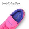 image:imageDREAM PAIRS Boys Girls Outdoor Soccer Cleats Firm Ground Football Shoes for LittleBig KidFuchsiaRoyalBlue