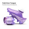 image:imageDREAM PAIRS Boys Girls Outdoor Soccer Cleats Firm Ground Football Shoes for LittleBig KidLightPurplePink