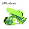 image:imageDREAM PAIRS Boys Girls Outdoor Soccer Cleats Firm Ground Football Shoes for LittleBig KidNeonGreenBlack