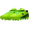 image:imageDREAM PAIRS Boys Girls Outdoor Soccer Cleats Firm Ground Football Shoes for LittleBig KidNeonGreenBlack
