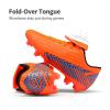 image:imageDREAM PAIRS Boys Girls Outdoor Soccer Cleats Firm Ground Football Shoes for LittleBig KidOrangeBlack
