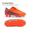 image:imageDREAM PAIRS Boys Girls Outdoor Soccer Cleats Firm Ground Football Shoes for LittleBig KidOrangeBlack