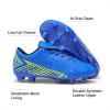 image:imageDREAM PAIRS Boys Girls Outdoor Soccer Cleats Firm Ground Football Shoes for LittleBig KidRoyalBlueBlack