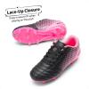 image:imageDREAM PAIRS Boys Girls Outdoor Sport Football Shoes Soccer Cleats for LittleBig KidBlackHot Pink
