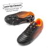 image:imageDREAM PAIRS Boys Girls Outdoor Sport Football Shoes Soccer Cleats for LittleBig KidBlackOrange