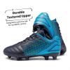 image:imageDREAM PAIRS Boys Girls Outdoor Sport Football Shoes Soccer Cleats for LittleBig KidNavyBlue