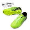 image:imageDREAM PAIRS Boys Girls Outdoor Sport Football Shoes Soccer Cleats for LittleBig KidNeonGreenBlack