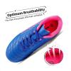 image:imageDREAM PAIRS Boys Girls Outdoor Sport Football Shoes Soccer Cleats for LittleBig KidRoyalBlueFuchsia