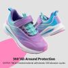 image:imageDREAM PAIRS Boys Girls Shoes Kids DuraPlay Tennis Running Athletic Protective Walking Sneakers for LittleBig KidHot PinkBlue