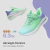 image:imageDREAM PAIRS Boys Girls Shoes Kids DuraPlay Tennis Running Athletic Protective Walking Sneakers for LittleBig KidMint GreenPurple