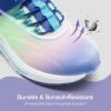 image:imageDREAM PAIRS Boys Girls Shoes Kids DuraPlay Tennis Running Athletic Protective Walking Sneakers for LittleBig KidRainbow