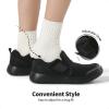 image:imageDREAM PAIRS Boys Girls Shoes Kids Slip on Tennis EZOns MightyMovers Running Athletic Barefoot Zero Drop Sports SneakersAll Black