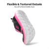 image:imageDREAM PAIRS Boys Girls Shoes Kids Slip on Tennis EZOns MightyMovers Running Athletic Barefoot Zero Drop Sports SneakersBlackFuchsia