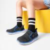 image:imageDREAM PAIRS Boys Girls Shoes Kids Slip on Tennis EZOns MightyMovers Running Athletic Barefoot Zero Drop Sports SneakersBlackGreyRoyal