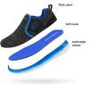 image:imageDREAM PAIRS Boys Girls Shoes Kids Slip on Tennis EZOns MightyMovers Running Athletic Barefoot Zero Drop Sports SneakersBlackGreyRoyal