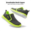 image:imageDREAM PAIRS Boys Girls Shoes Kids Slip on Tennis EZOns MightyMovers Running Athletic Barefoot Zero Drop Sports SneakersGreyNeon