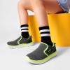 image:imageDREAM PAIRS Boys Girls Shoes Kids Slip on Tennis EZOns MightyMovers Running Athletic Barefoot Zero Drop Sports SneakersGreyNeon