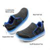 image:imageDREAM PAIRS Boys Girls Shoes Kids Slip on Tennis EZOns MightyMovers Running Athletic Barefoot Zero Drop Sports SneakersGreyRoyal