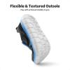 image:imageDREAM PAIRS Boys Girls Shoes Kids Slip on Tennis EZOns MightyMovers Running Athletic Barefoot Zero Drop Sports SneakersGreyRoyal