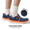 image:imageDREAM PAIRS Boys Girls Shoes Kids Slip on Tennis EZOns MightyMovers Running Athletic Barefoot Zero Drop Sports SneakersNavyOrange