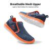 image:imageDREAM PAIRS Boys Girls Shoes Kids Slip on Tennis EZOns MightyMovers Running Athletic Barefoot Zero Drop Sports SneakersNavyOrange