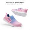 image:imageDREAM PAIRS Boys Girls Shoes Kids Slip on Tennis EZOns MightyMovers Running Athletic Barefoot Zero Drop Sports SneakersPinkBlue