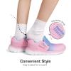 image:imageDREAM PAIRS Boys Girls Shoes Kids Slip on Tennis EZOns MightyMovers Running Athletic Barefoot Zero Drop Sports SneakersPinkBlue