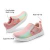 image:imageDREAM PAIRS Boys Girls Shoes Kids Slip on Tennis EZOns MightyMovers Running Athletic Barefoot Zero Drop Sports SneakersPinkRainbow