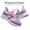 image:imageDREAM PAIRS Boys Girls Shoes Kids Tennis Athletic Running Walking Lightweight Slip on Sneakers PurplePinkLight Grey Size 10 Toddler SDRS2402K