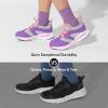 image:imageDREAM PAIRS Boys Girls Shoes Kids Tennis Athletic Running Walking Lightweight Slip on Sneakers PurplePinkLight Grey Size 10 Toddler SDRS2402K
