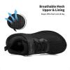 image:imageDREAM PAIRS Boys Girls Shoes Kids Tennis EZOns FunRun Breathable Running Athletic Sport SneakersBlack Monochrome
