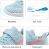 image:imageDREAM PAIRS Boys Girls Shoes Kids Tennis EZOns MagicZips Athletic Running Walking Barefoot Zero Drop SneakersLight BluePink
