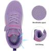 image:imageDREAM PAIRS Boys Girls Shoes Kids Tennis EZOns MagicZips Athletic Running Walking Barefoot Zero Drop SneakersPurpleFuchsia