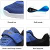 image:imageDREAM PAIRS Boys Girls Shoes Kids Tennis EZOns MagicZips Athletic Running Walking Barefoot Zero Drop SneakersRoyalBlueNavyBlack