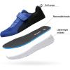 image:imageDREAM PAIRS Boys Girls Shoes Kids Tennis EZOns MagicZips Athletic Running Walking Barefoot Zero Drop SneakersRoyalBlueNavyBlack