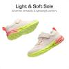 image:imageDREAM PAIRS Boys Girls Shoes Kids Tennis Footwear EZOns GoGetters Running Athletic School Sneakers for LittleBig KidLight GreyRainbow