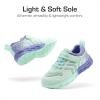 image:imageDREAM PAIRS Boys Girls Shoes Kids Tennis Footwear EZOns GoGetters Running Athletic School Sneakers for LittleBig KidMint GreenPurple