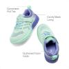 image:imageDREAM PAIRS Boys Girls Shoes Kids Tennis Footwear EZOns GoGetters Running Athletic School Sneakers for LittleBig KidMint GreenPurple